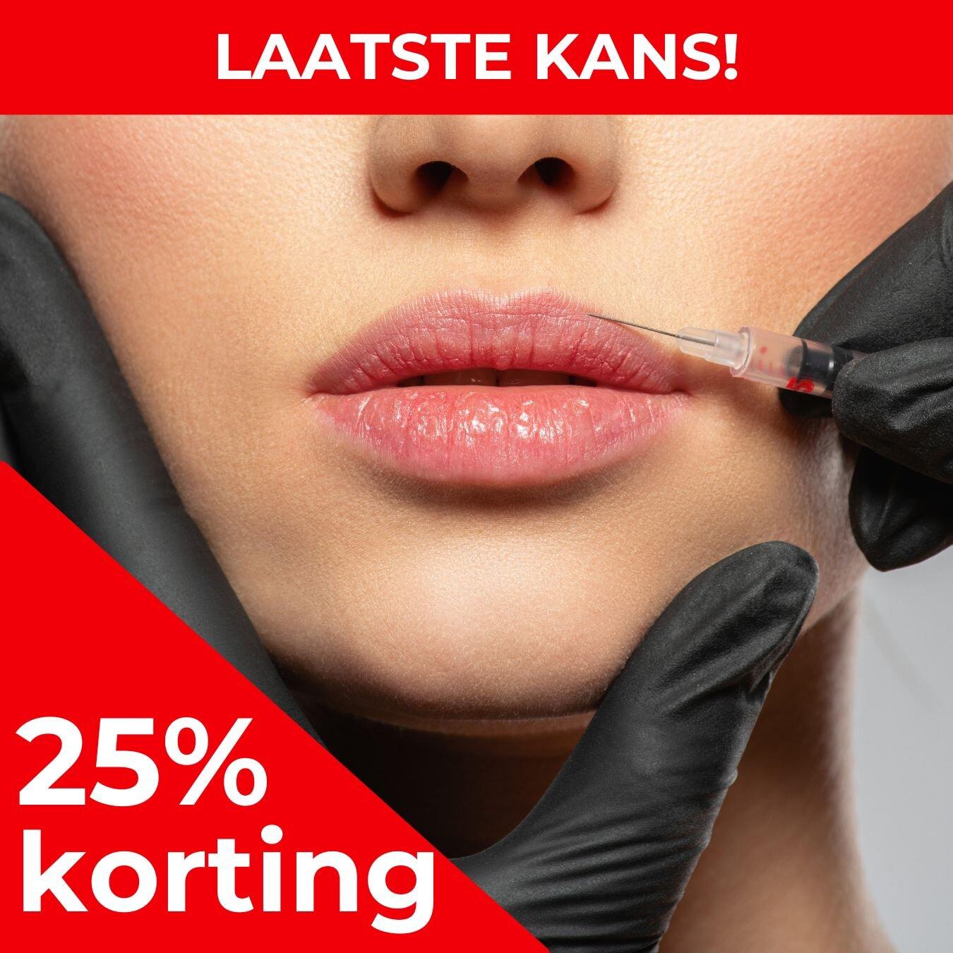 Lipfiller toegediend door een gecertificeerde arts