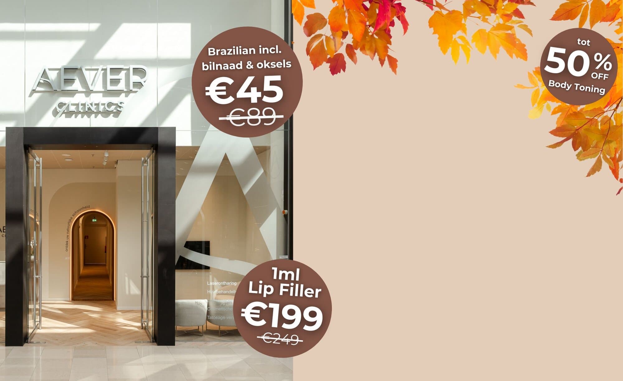 October Deals bij Aever Clinics